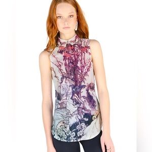 Blackmilk Fairy Book Business Time shirt - size xsmall